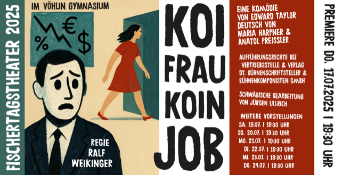 Tickets KOI FRAU KOIN JOB, Fischertagstheater in Memmingen